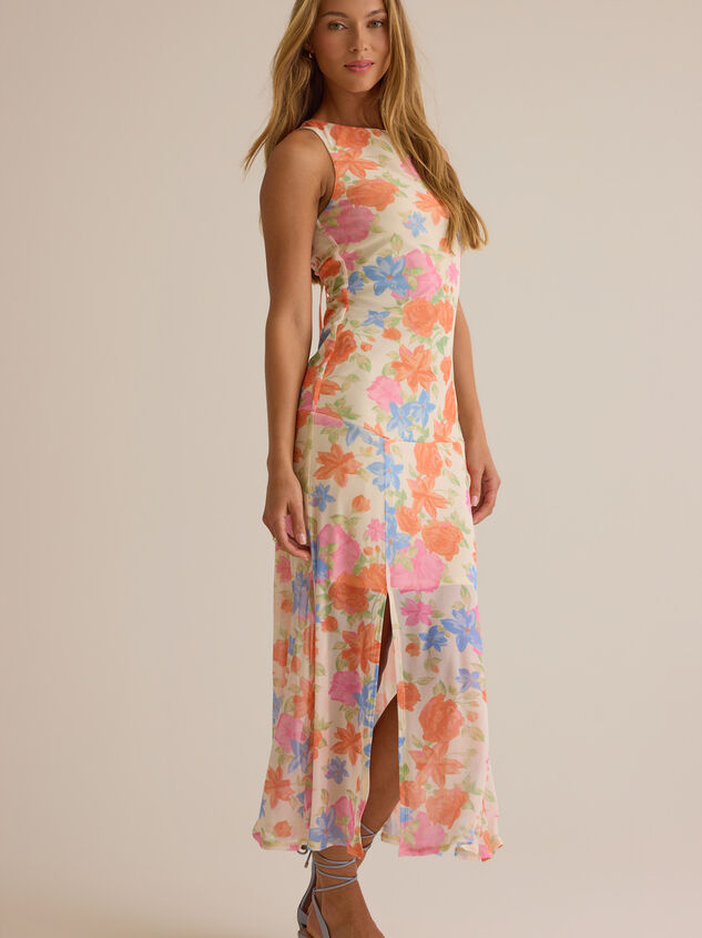 Mayra Mesh Maxi Dress Detail 5 - ALTAR'D STATE KIDS