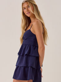 Sara Tiered Mini Dress Detail 3 - AS Kids