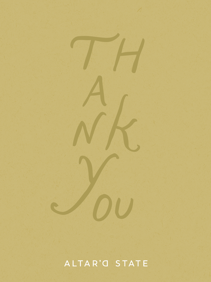 Thank You E-Gift Card - ALTAR'D STATE KIDS