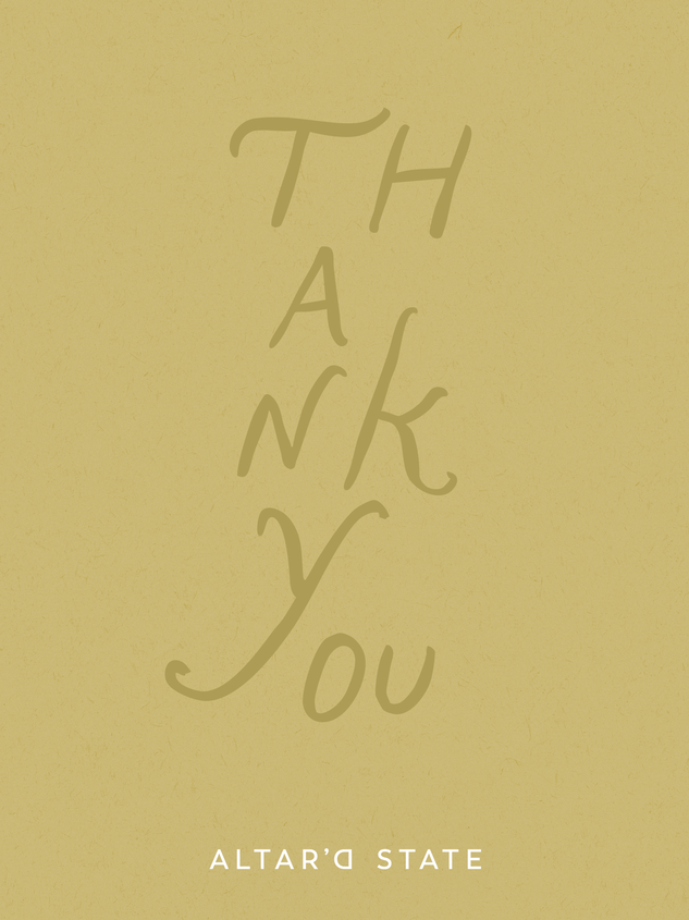 Thank You E-Gift Card - ALTAR'D STATE KIDS