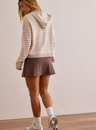 On My Way Stripe Zip Up Sweater Detail 6 - AS Kids