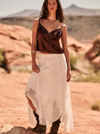 Carlin Ruffle Maxi Skirt - AS Kids