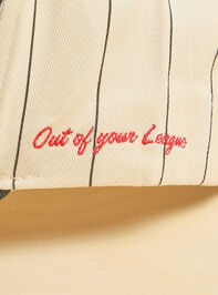 Baseball Striped Trucker Hat Detail 3 - ALTAR'D STATE KIDS