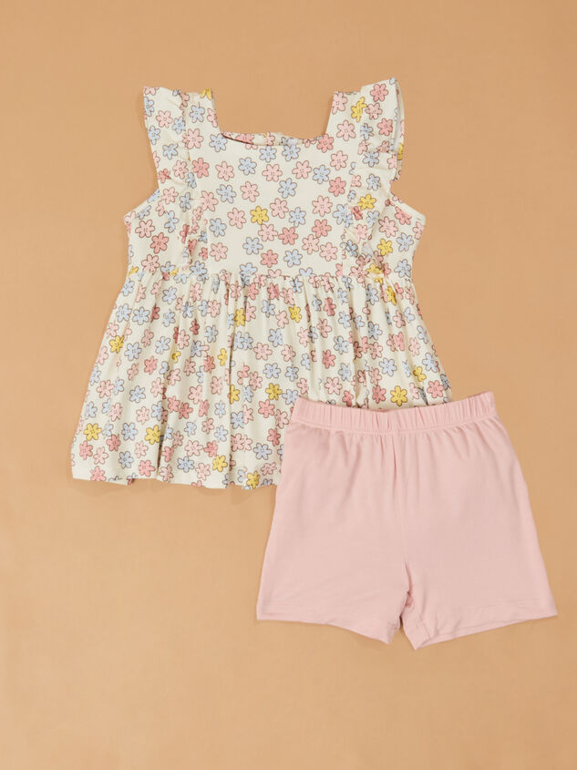 Sara Floral Tank and Shorts Set - ALTAR'D STATE KIDS