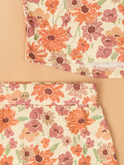 Leah Botanical Lounge Set - AS Kids
