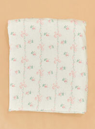 Buds & Bows Swaddle with Headband Detail 3 - ALTAR'D STATE KIDS