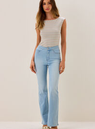 Stacey High Rise Corset-Back Jeans Detail 2 - AS Kids
