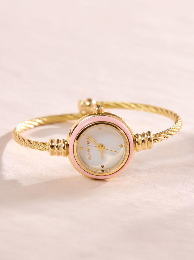 Cuff Enamel Round Watch Detail 3 - ALTAR'D STATE KIDS