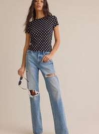 Pennie Polka Dot Tee Detail 3 - ALTAR'D STATE KIDS