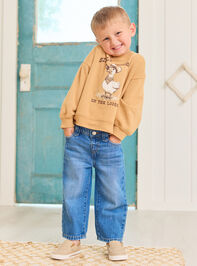 Silly Goose on the Loose Graphic Sweatshirt Detail 5 - ALTAR'D STATE KIDS