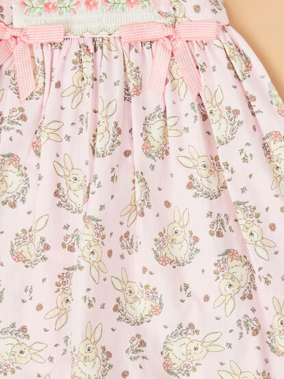 Bloom Bunny Smocked Toddler Dress - ALTAR'D STATE KIDS