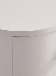 Ruth Narrow Wood Nightstand Detail 5 - AS Kids
