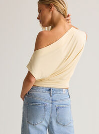 Senna Asymmetrical Neck Top Detail 6 - AS Kids