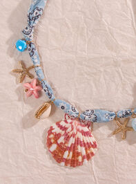 Bandana Shell Charm Necklace - ALTAR'D STATE KIDS