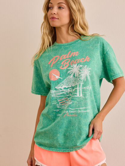 Palm Beach Graphic Tee - AS Kids