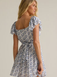 Noel Floral Mini Dress Detail 4 - AS Kids