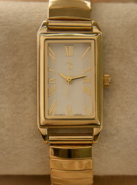 Radiant Gold Stretch Watch Detail 3 - ALTAR'D STATE KIDS