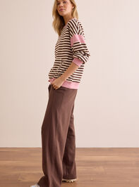Go-To Stripe Pullover Detail 4 - AS Kids
