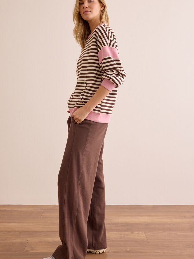 Go-To Stripe Pullover Detail 4 - AS Kids