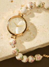 Painted Bead Pull Tie Watch Detail 2 - ALTAR'D STATE KIDS