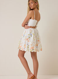 Shelly Floral Mini Dress Detail 5 - AS Kids