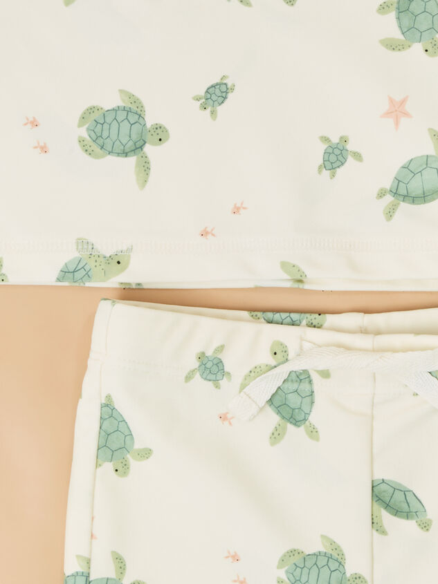 Sea Turtles Swim Set Detail 2 - ALTAR'D STATE KIDS