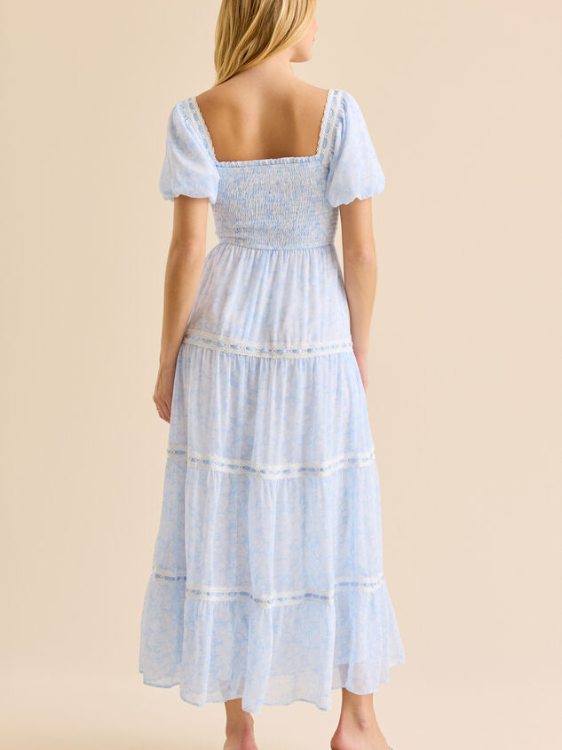 Mandie Floral Maxi Dress Detail 5 - ALTAR'D STATE KIDS