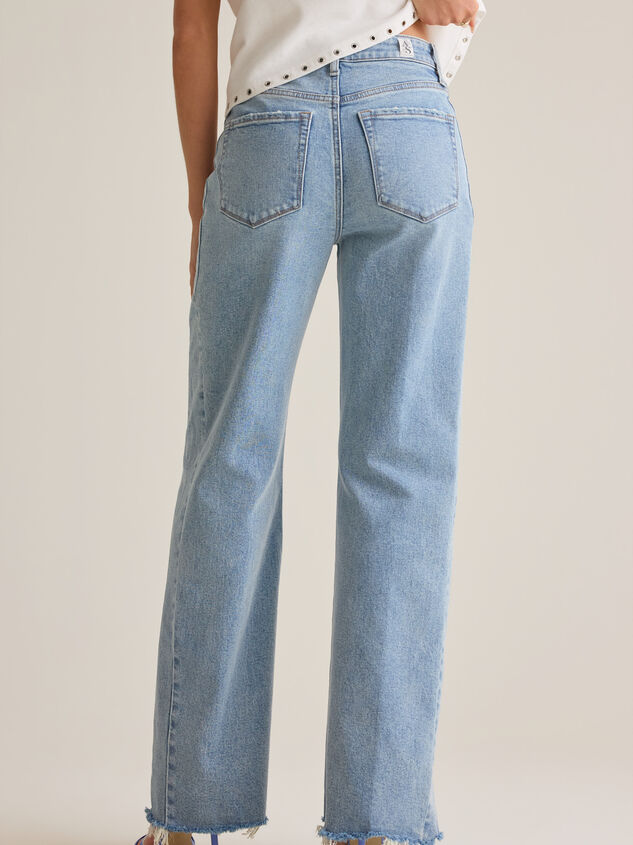 Paisley Straight Leg Jean Detail 4 - AS Kids