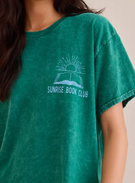 Sunrise Book Club Oversize Tee Detail 4 - AS Kids