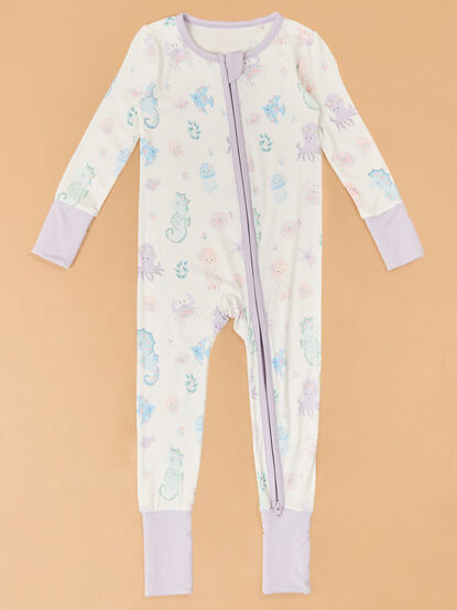 Floral Sea Creature Romper - ALTAR'D STATE KIDS