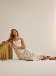 Millie Crochet Maxi Dress Detail 7 - AS Kids