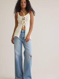 Maris Tie Front Tank Detail 3 - ALTAR'D STATE KIDS