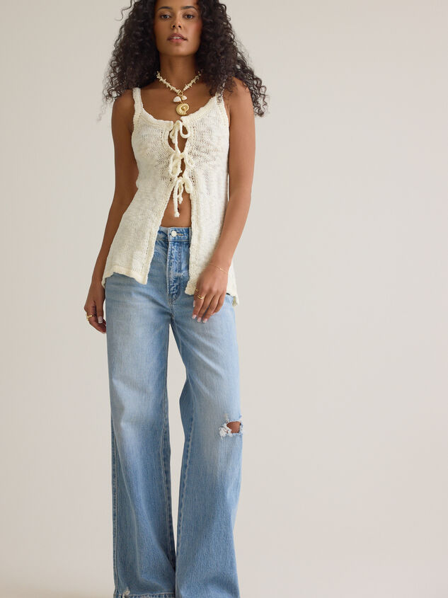 Maris Tie Front Tank Detail 3 - ALTAR'D STATE KIDS