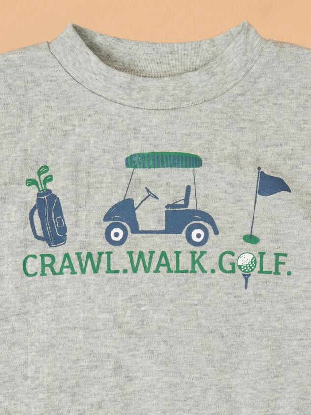 Crawl Walk Golf Bubble Detail 2 - ALTAR'D STATE KIDS