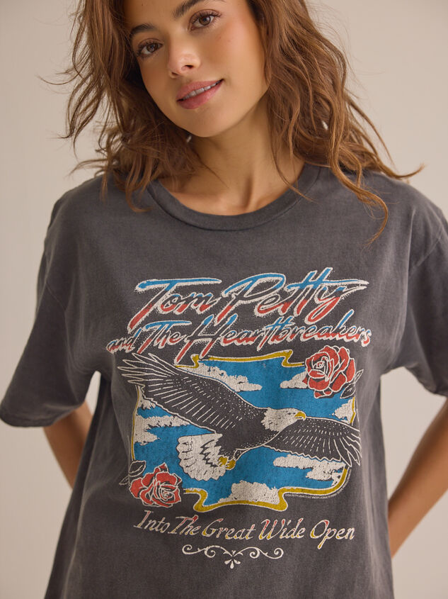 Tom Petty Eagle Oversized Tee Detail 2 - ALTAR'D STATE KIDS
