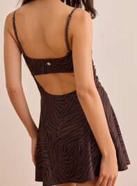 Untamed Zebra Active Dress Detail 5 - AS Kids