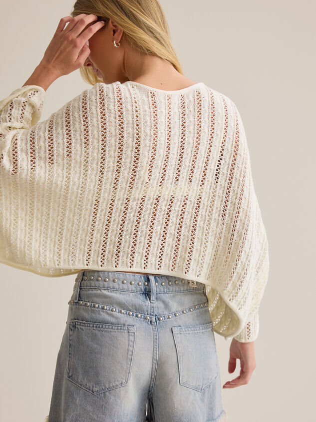 Alexis Knit Boxy Sweater Tee Detail 5 - AS Kids