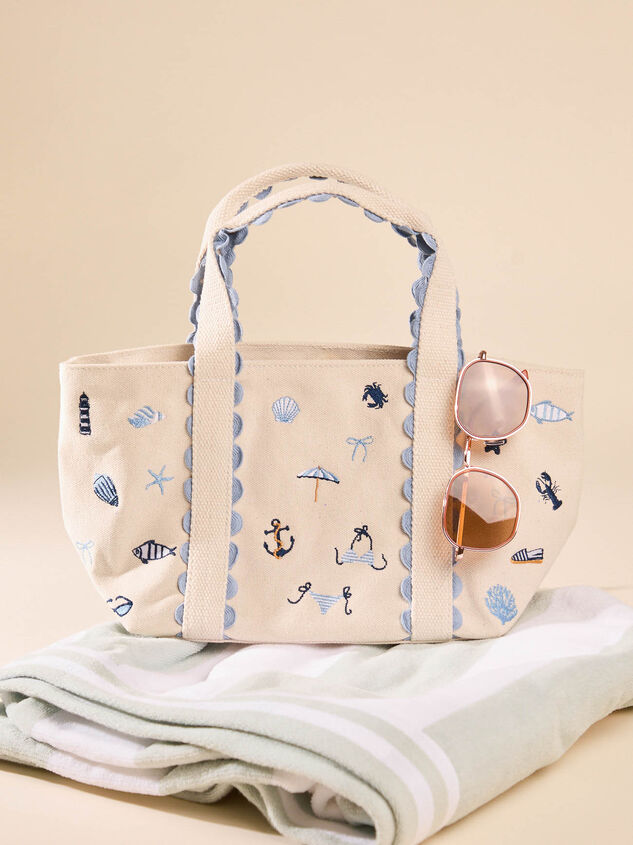 Coastal Icons Mini Tote Detail 5 - ALTAR'D STATE KIDS