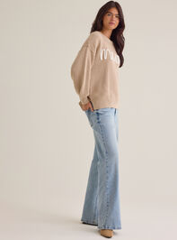 Maeve Mama Topstitch Sweater Detail 5 - AS Kids
