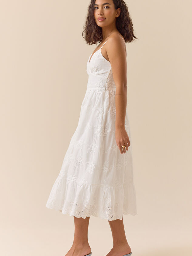 Calianna Embroidered Midi Dress Detail 3 - ALTAR'D STATE KIDS