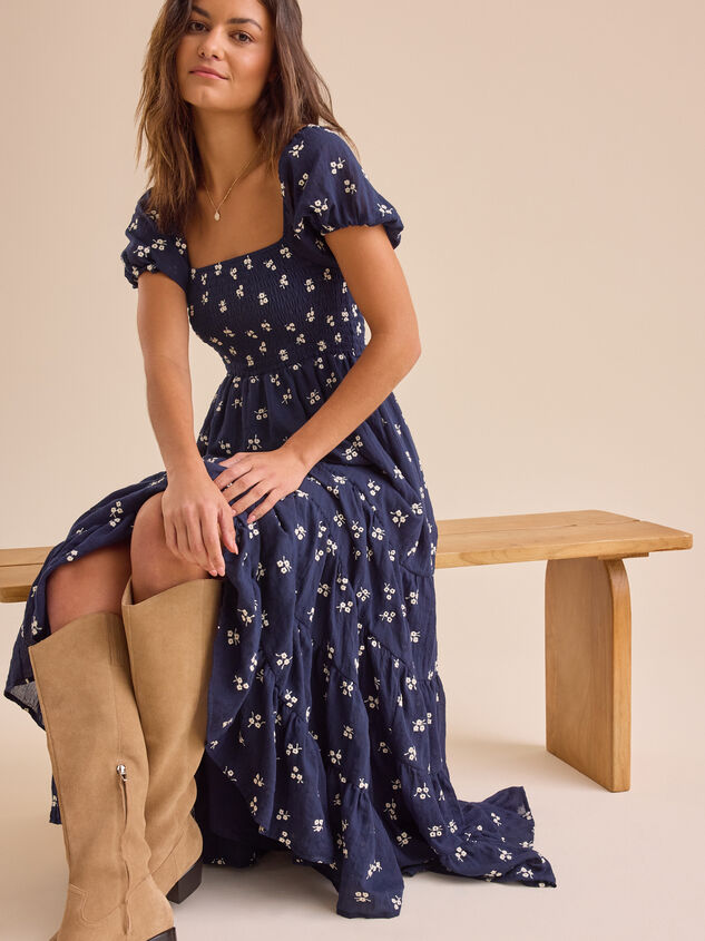 Oaklynn Embroidered Maxi Dress - ALTAR'D STATE KIDS