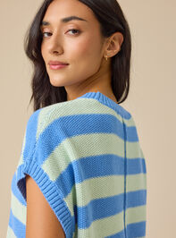 Peony Striped Sweater Vest Detail 2 - ALTAR'D STATE KIDS