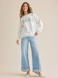 Mama Gingham Pullover Detail 2 - ALTAR'D STATE KIDS