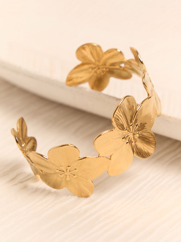 Floral Statement Cuff Bracelet - AS Kids