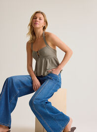 Lexey Backless Halter Tank Detail 5 - AS Kids