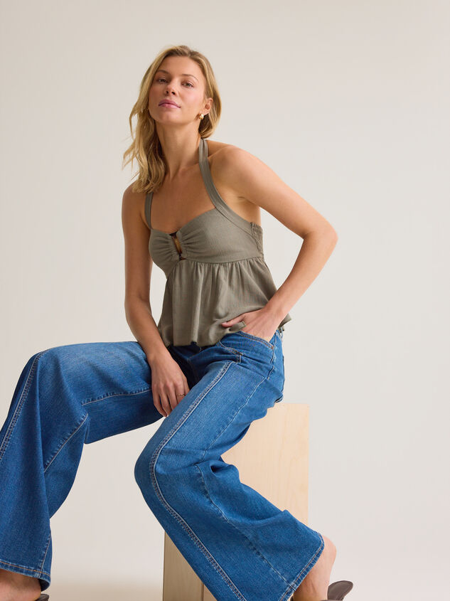Lexey Backless Halter Tank Detail 5 - AS Kids