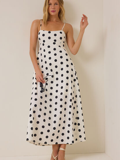 Emmalie Polka Dot Maxi Dress - AS Kids