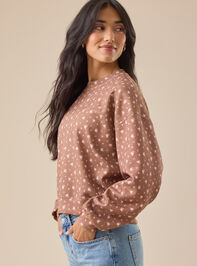 Alessia Floral Mama Sweatshirt Detail 4 - AS Kids