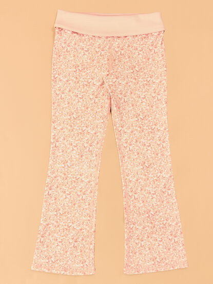 Addy Floral Flare Pant - AS Kids