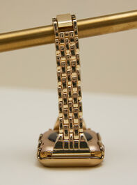 Gold Link Watch Band & Face Case Detail 3 - ALTAR'D STATE KIDS